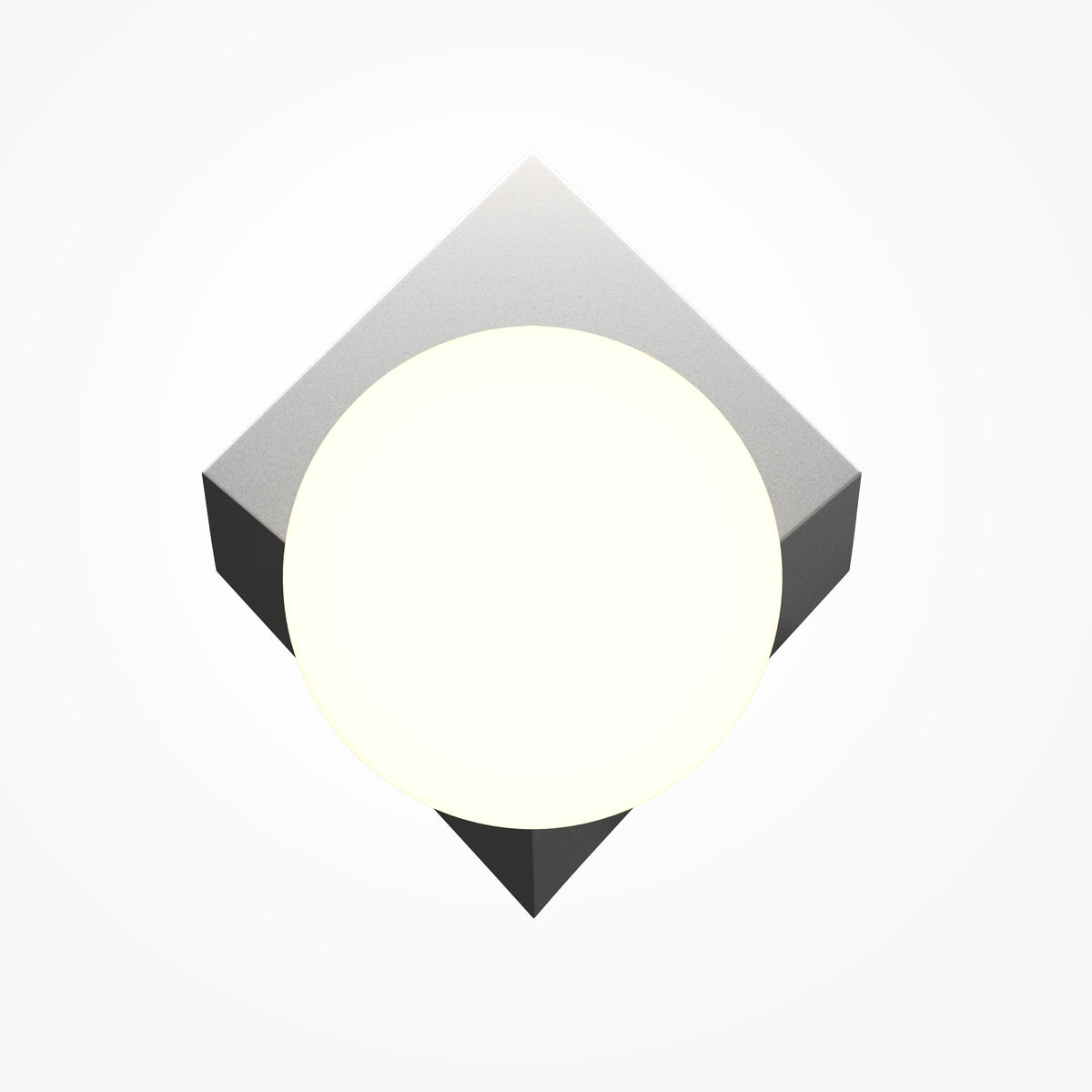 Lampada a muro Cubeo - Maytoni - Platino - MOD445WL-01PT