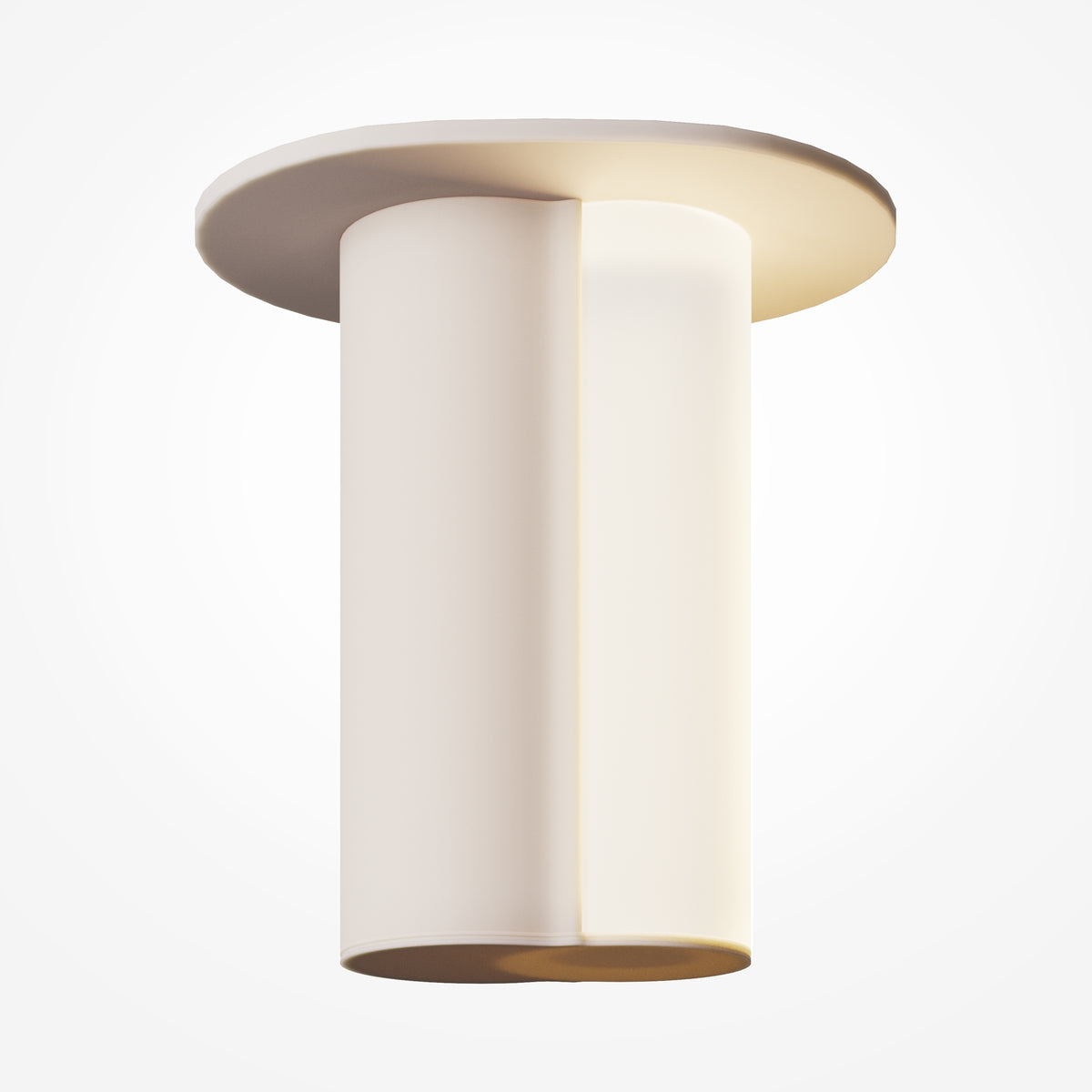 Lampada da tavolo ricaricabile Asym - Maytoni - Beige - MOD510TL-L1,5BGK