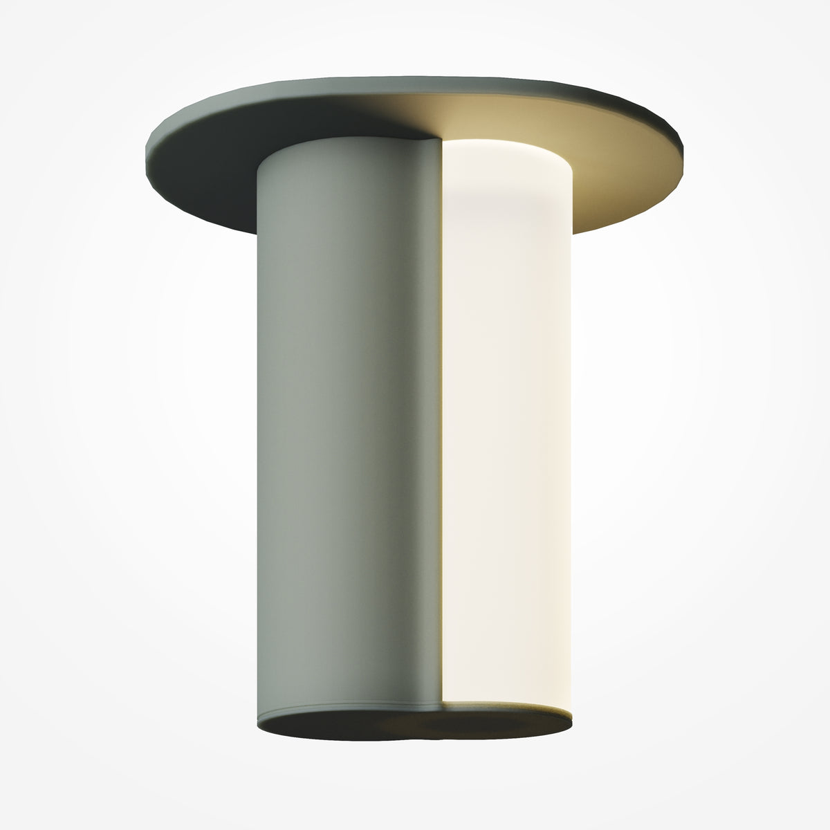 Lampada da tavolo ricaricabile Asym - Maytoni - Verde - MOD510TL-L1,5GNK
