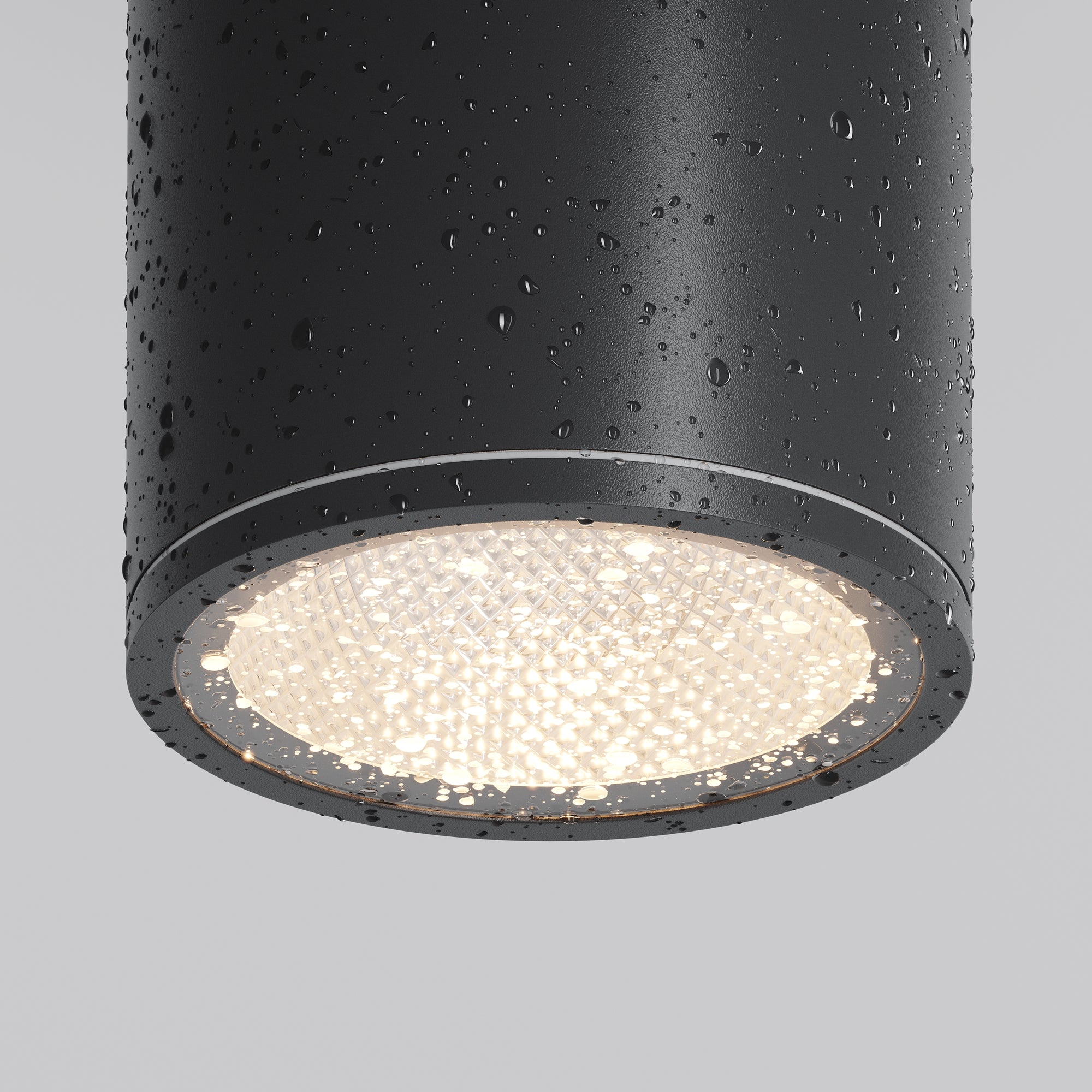 Lampada da soffitto Bar - Maytoni - Grigio - O306CL-L7GF