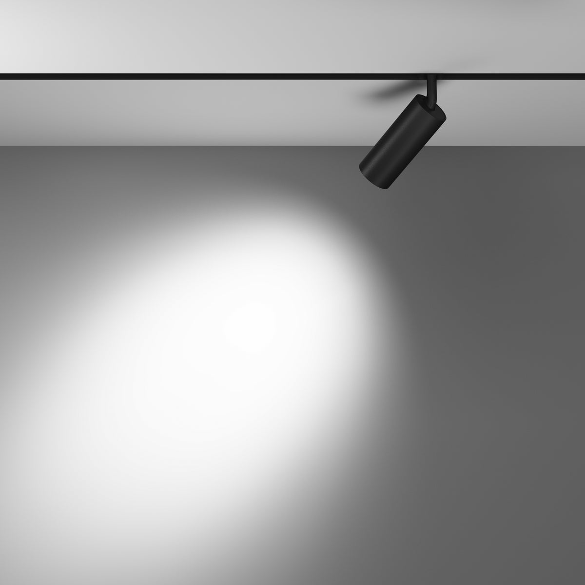 Faretto per binario Focus LED - Maytoni - Nero - TR032-4-12WTW-S-DD2-B