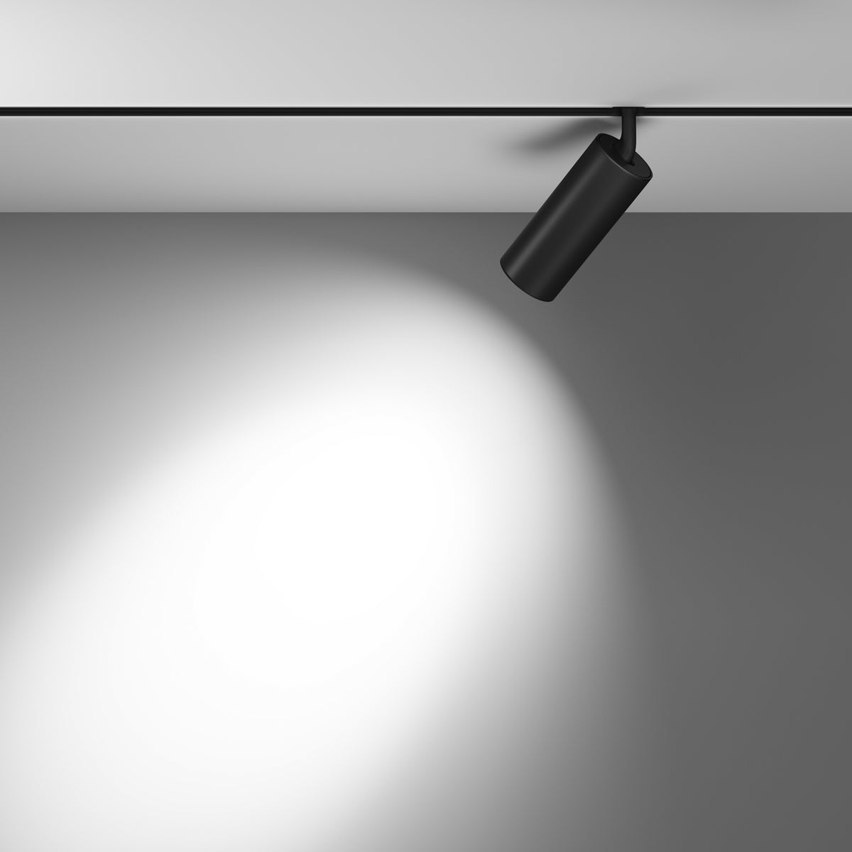 Faretto per binario Focus LED - Maytoni - Nero - TR032-4-20WTW-S-DD2-B