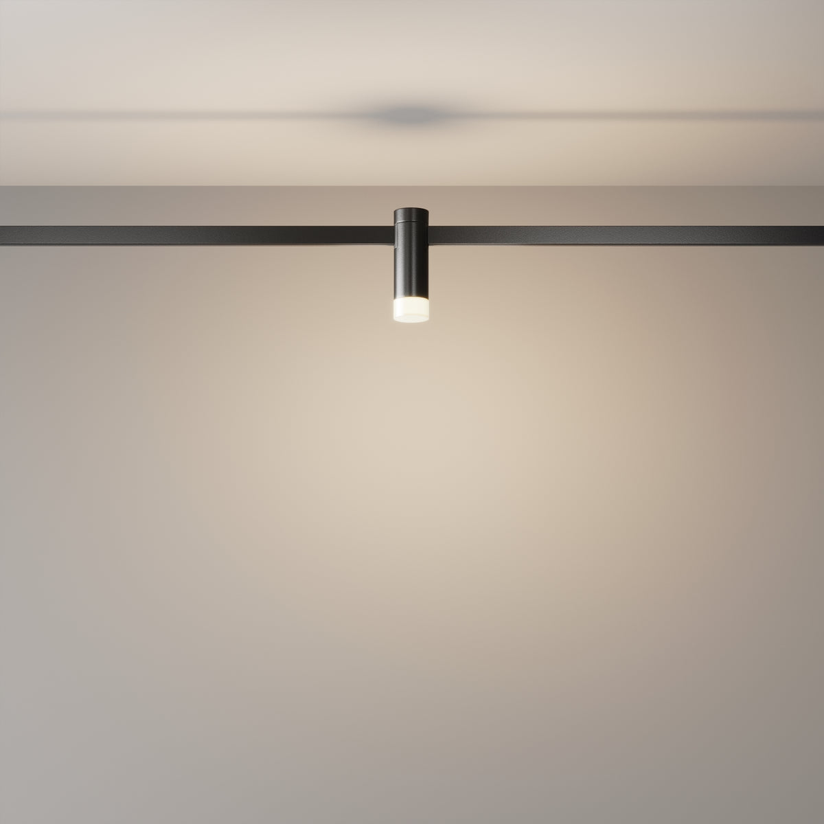 Faretto per binario Skim - Maytoni - Nero - TR145-1-3W3K-W-B-DE