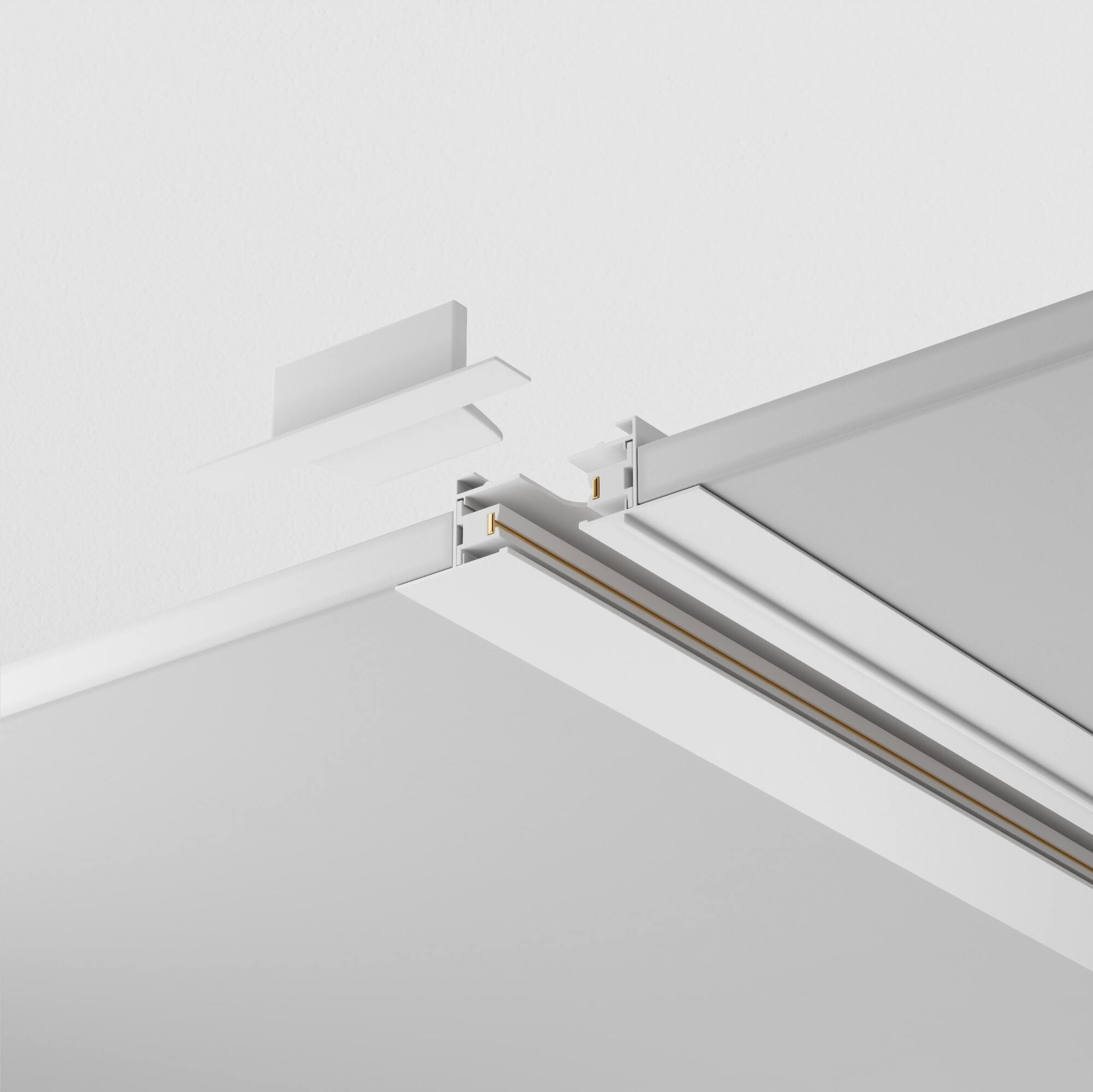 Un binario 2m Unity da incasso bianco - Maytoni - Bianco - TRX004-112W