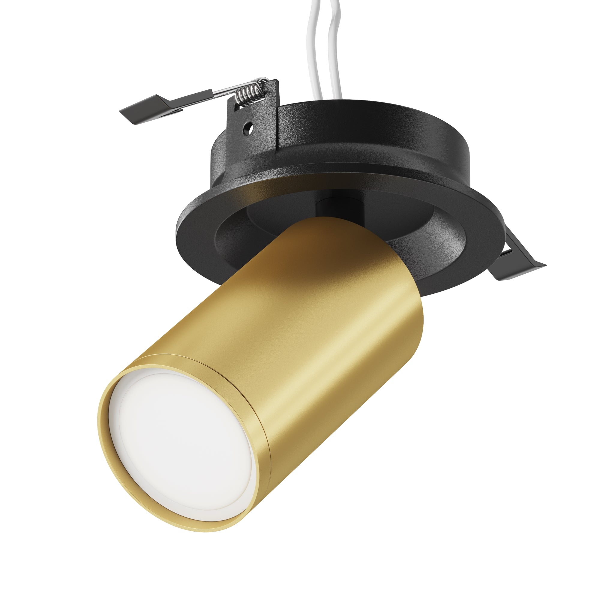 Una lampada da incasso FOCUS S GU10 1x10W - Maytoni - Nero - C048CL-U-1BMG