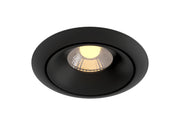 Una lampada da incasso Yin 3000K 1x9W 60° - Maytoni - Nero - DL031-2-L8B