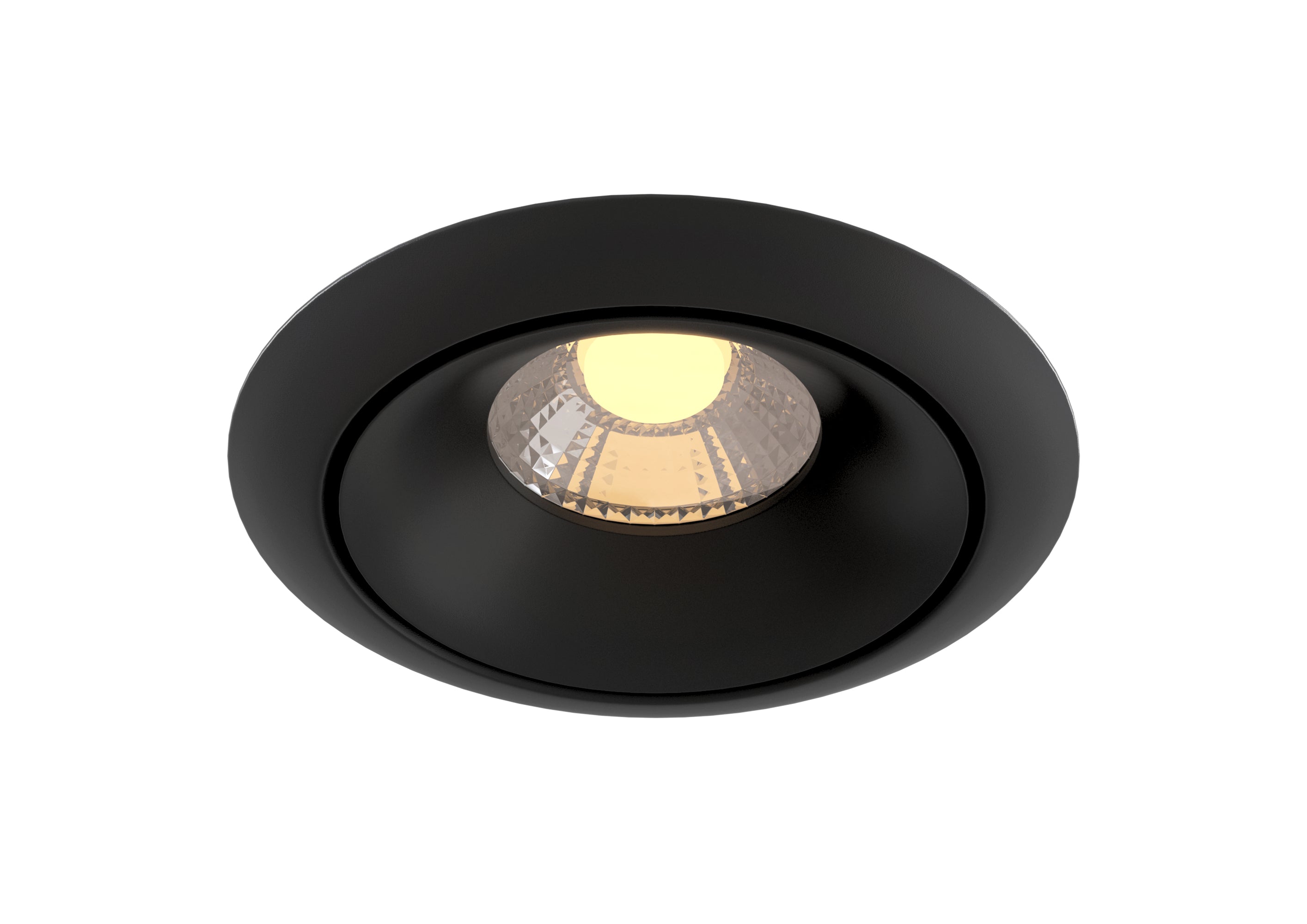 Una lampada da incasso Yin 3000K 1x9W 60° - Maytoni - Nero - DL031-2-L8B