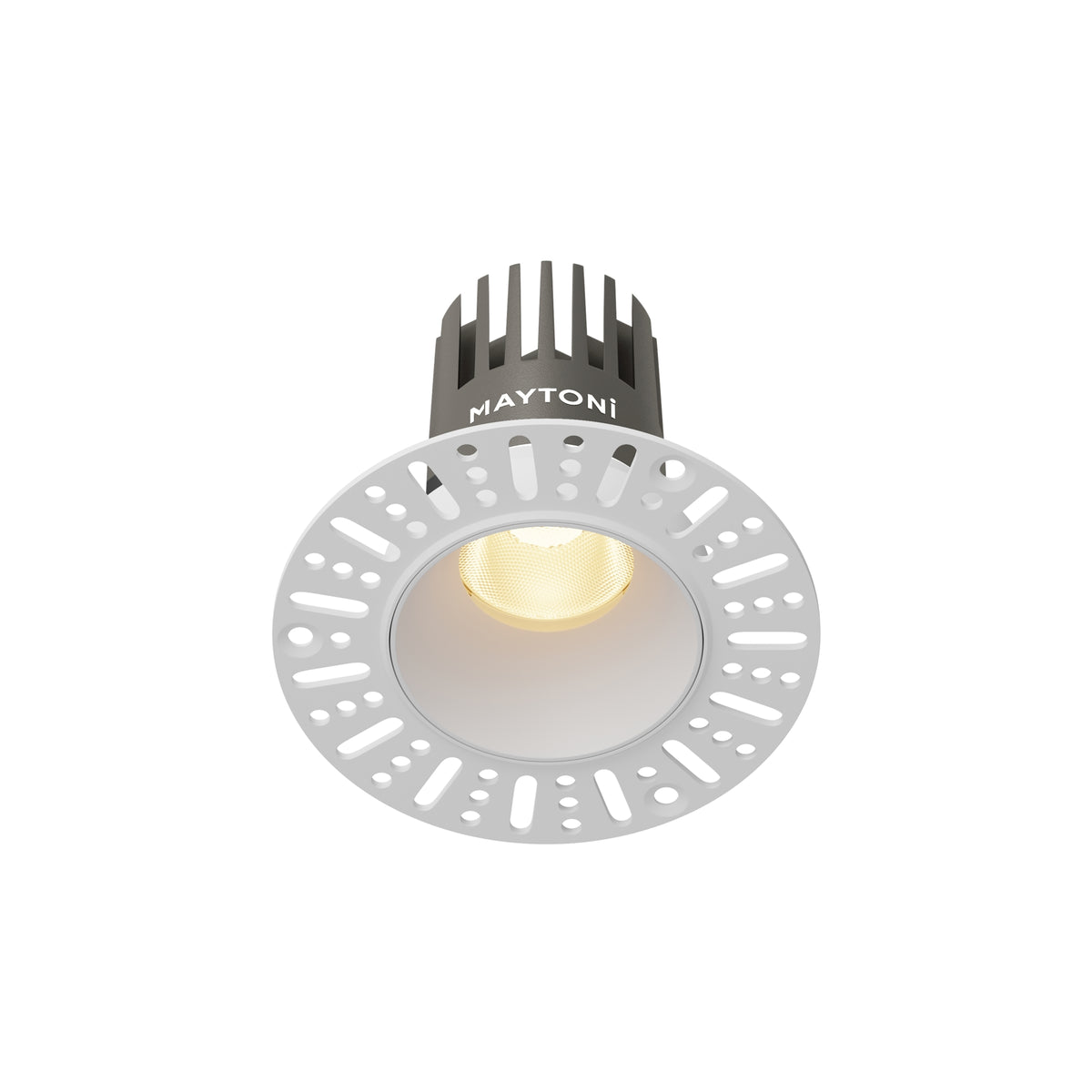 Faretto da incasso Dip - Maytoni - Bianco - DL119-10W-2.7K-TRS-W
