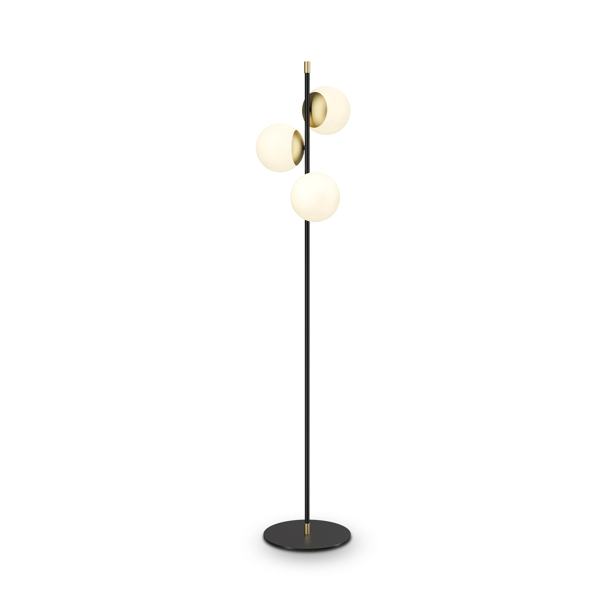 Lampada da terra Nostalgia - Maytoni - Nero - MOD048FL-03G
