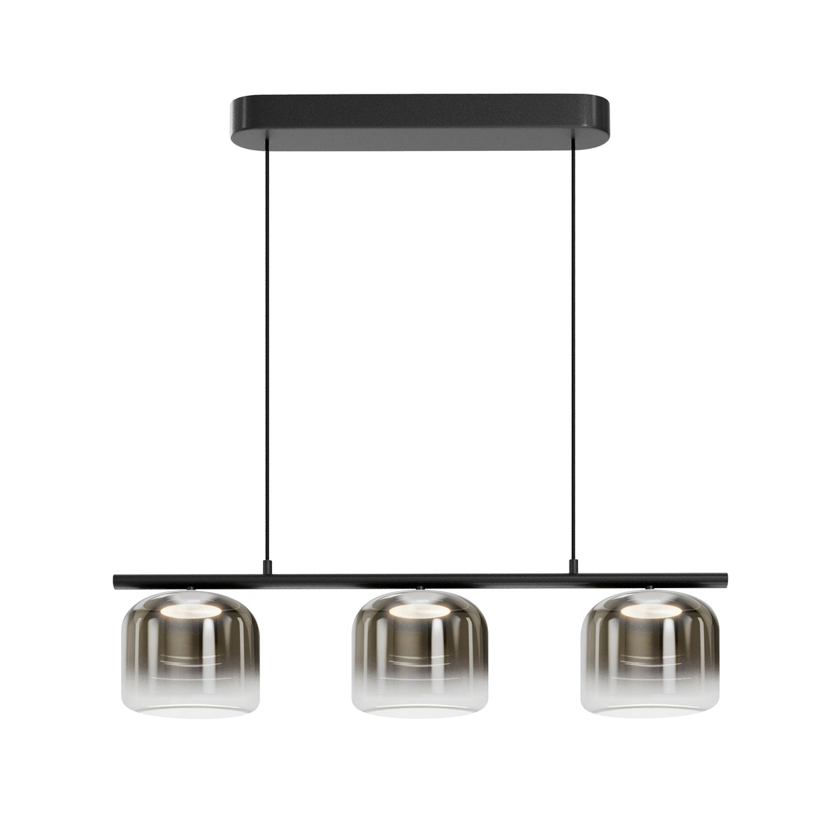 Lampada a sospensione Spirito - Maytoni - Nero - MOD286PL-L12B3K