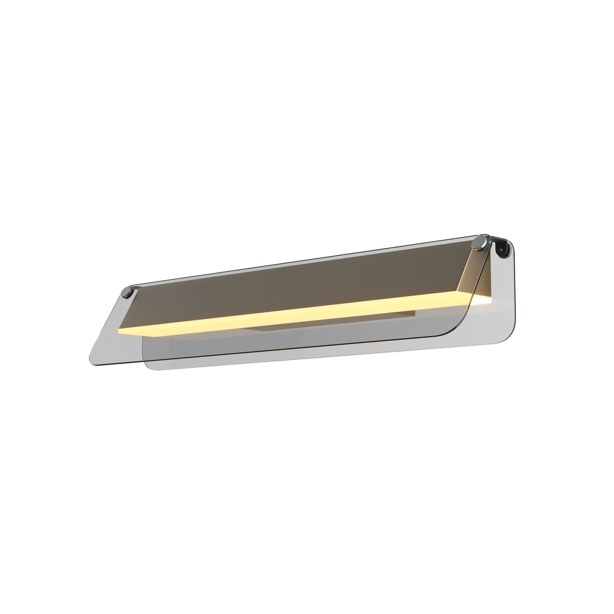 Lampada a muro Flat - Maytoni - Nero - MOD296WL-L10BS3K