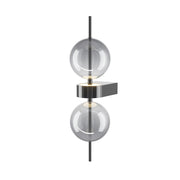 Lampada a muro Double Moon - Maytoni - Nero - MOD478WL-L8B3K