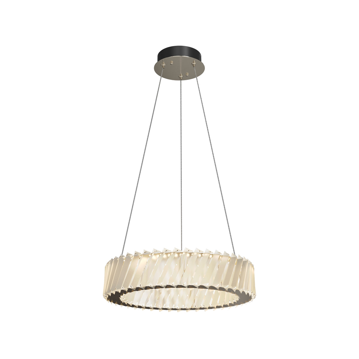 Lampada a sospensione Cilia - Maytoni - Beige - MOD540PL-L20BGK