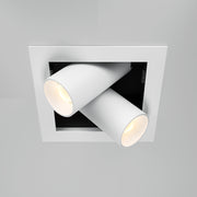Una lampada da incasso Magnum 3000K 2x7W 24° - Maytoni - Bianco - DL094-02-7W3K-W