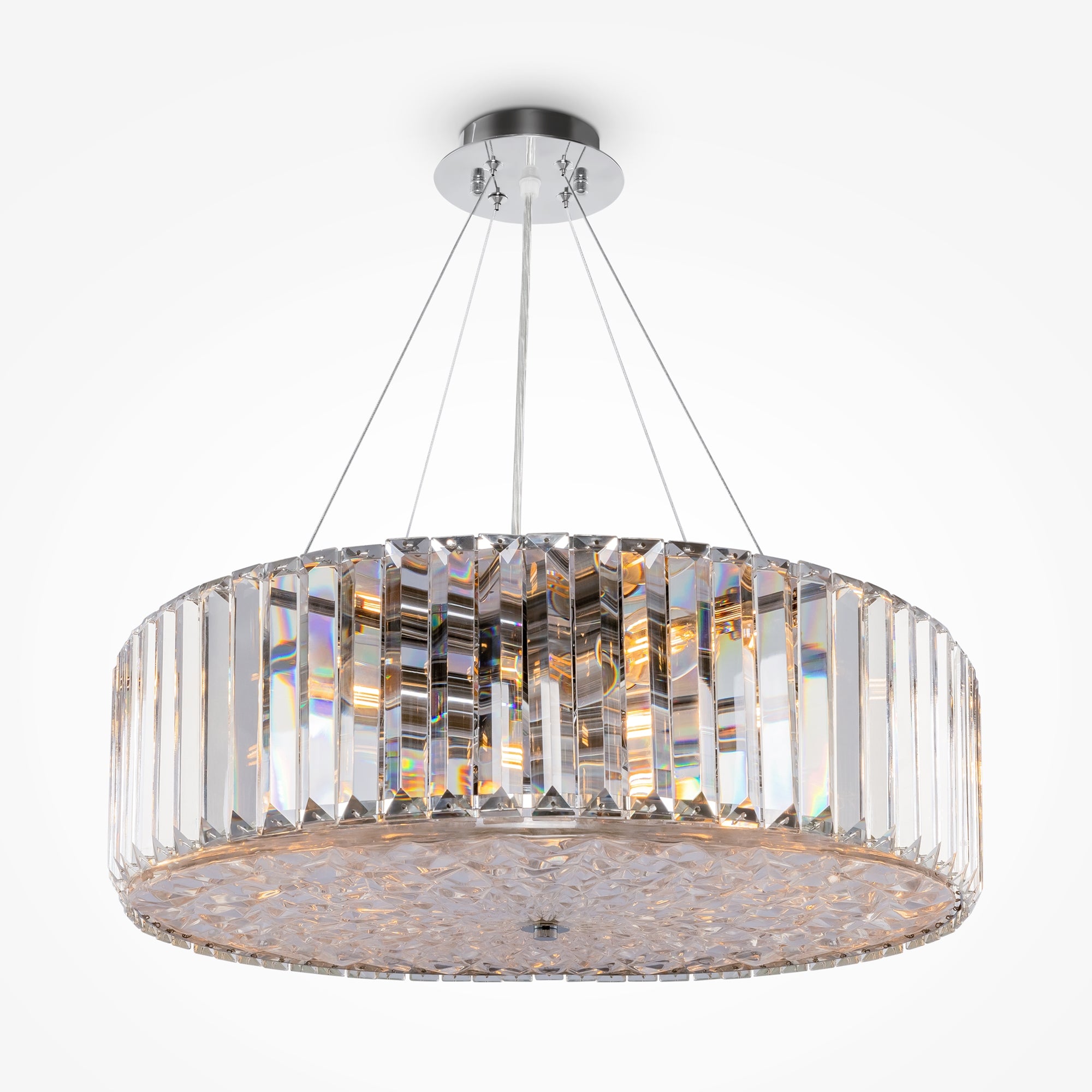 Lampada da soffitto Recinto - Maytoni - Grigio - MOD080CL-08CH