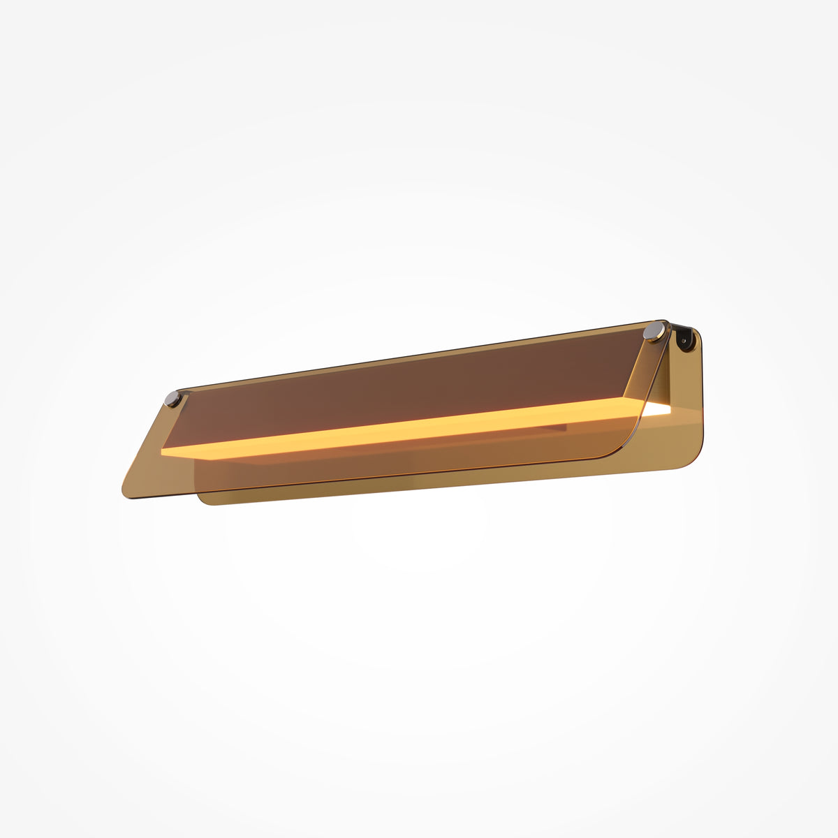 Lampada a muro Flat - Maytoni - Nero - MOD296WL-L10BC3K