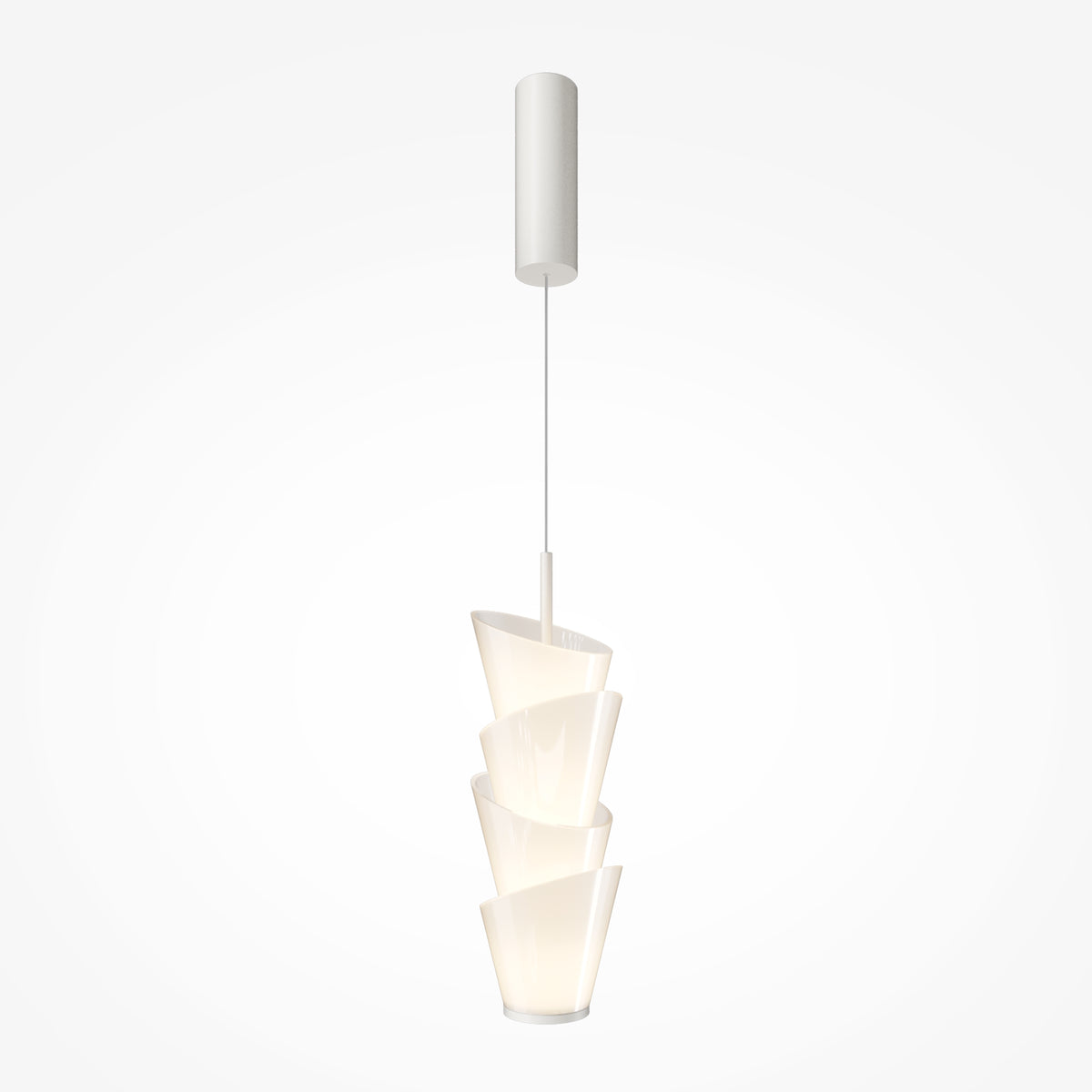 Lampada a sospensione Seoul - Maytoni - Bianco - MOD374PL-L28W3K