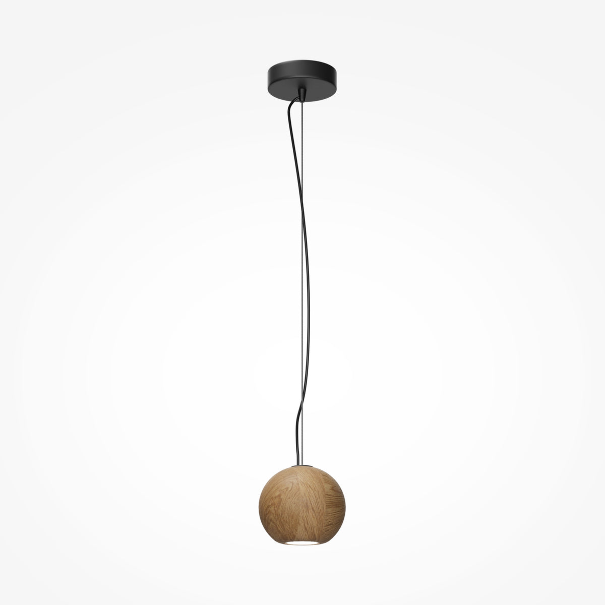 Lampada a sospensione Basic Texture - Maytoni - Nero - MOD461PL-01BG