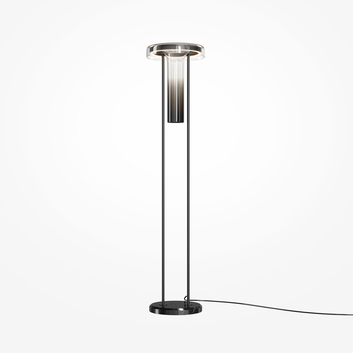 Lampada da terra Ikebana - Maytoni - Nero - MOD463FL-L24B3K