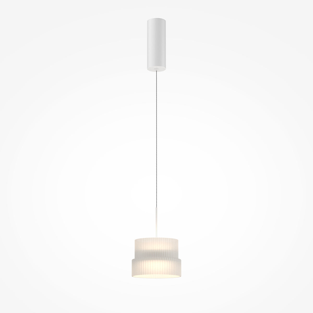 Lampada a sospensione Scala - Maytoni - Bianco - MOD496PL-L12WK