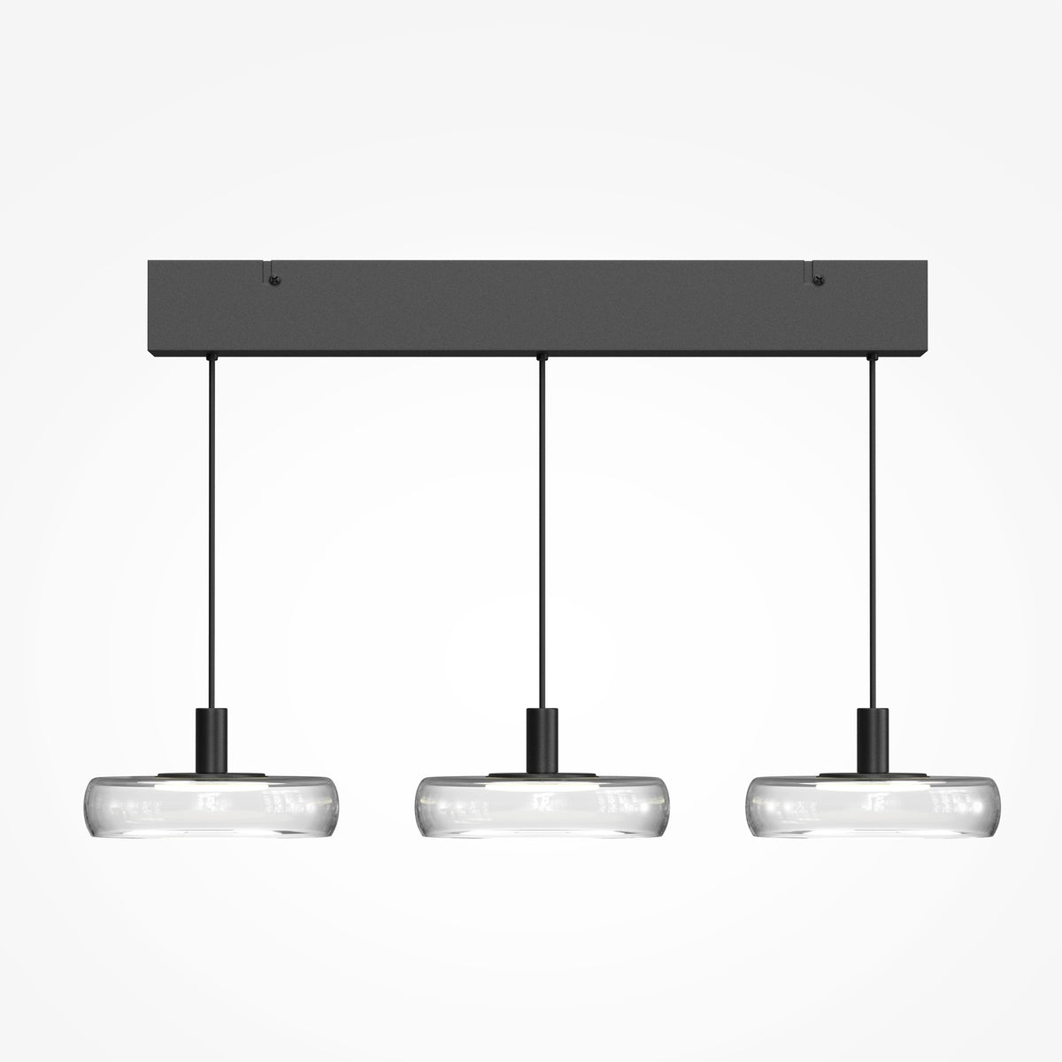 Lampada a sospensione Float - Maytoni - Nero - MOD498PL-L25BK