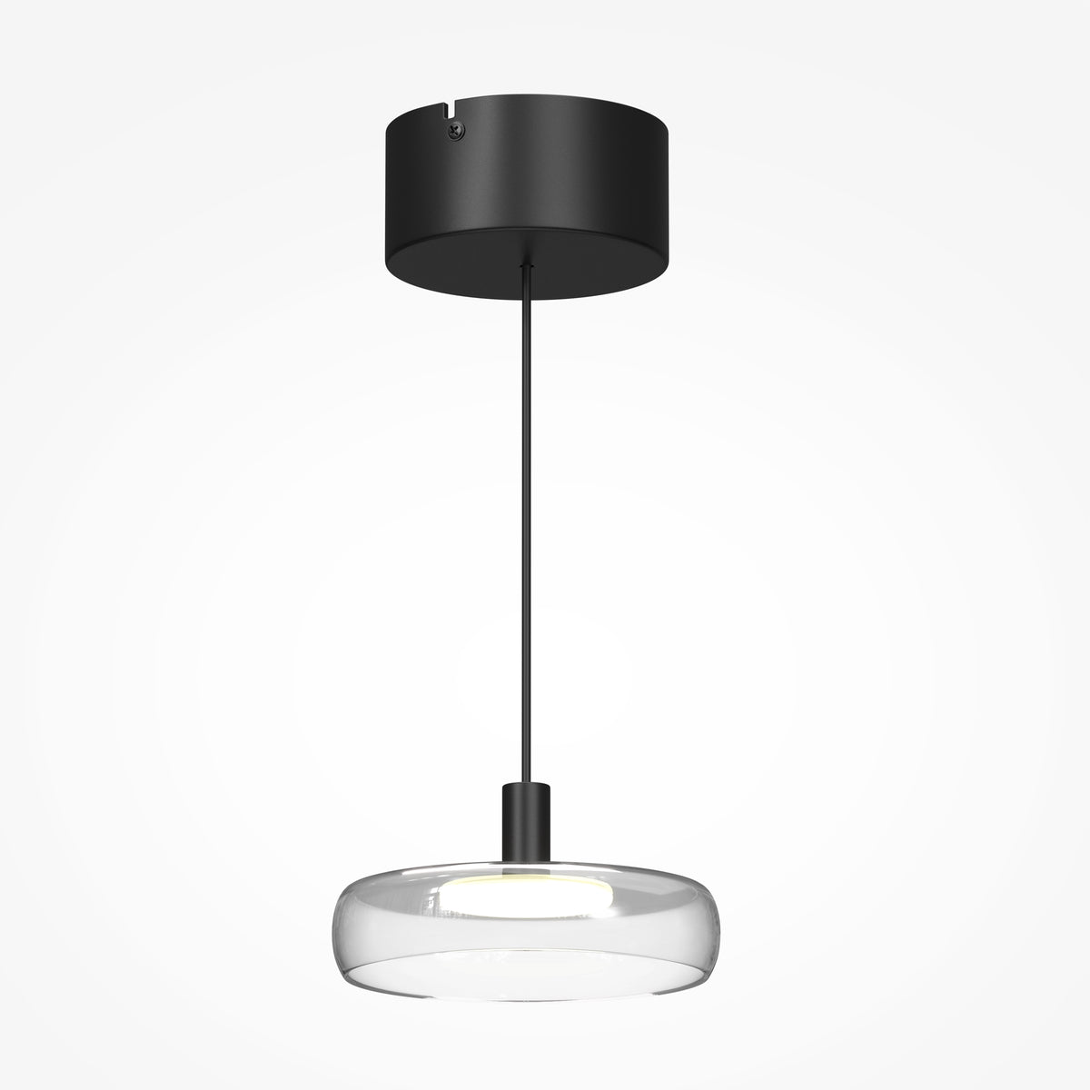 Lampada a sospensione Float - Maytoni - Nero - MOD498PL-L13BK