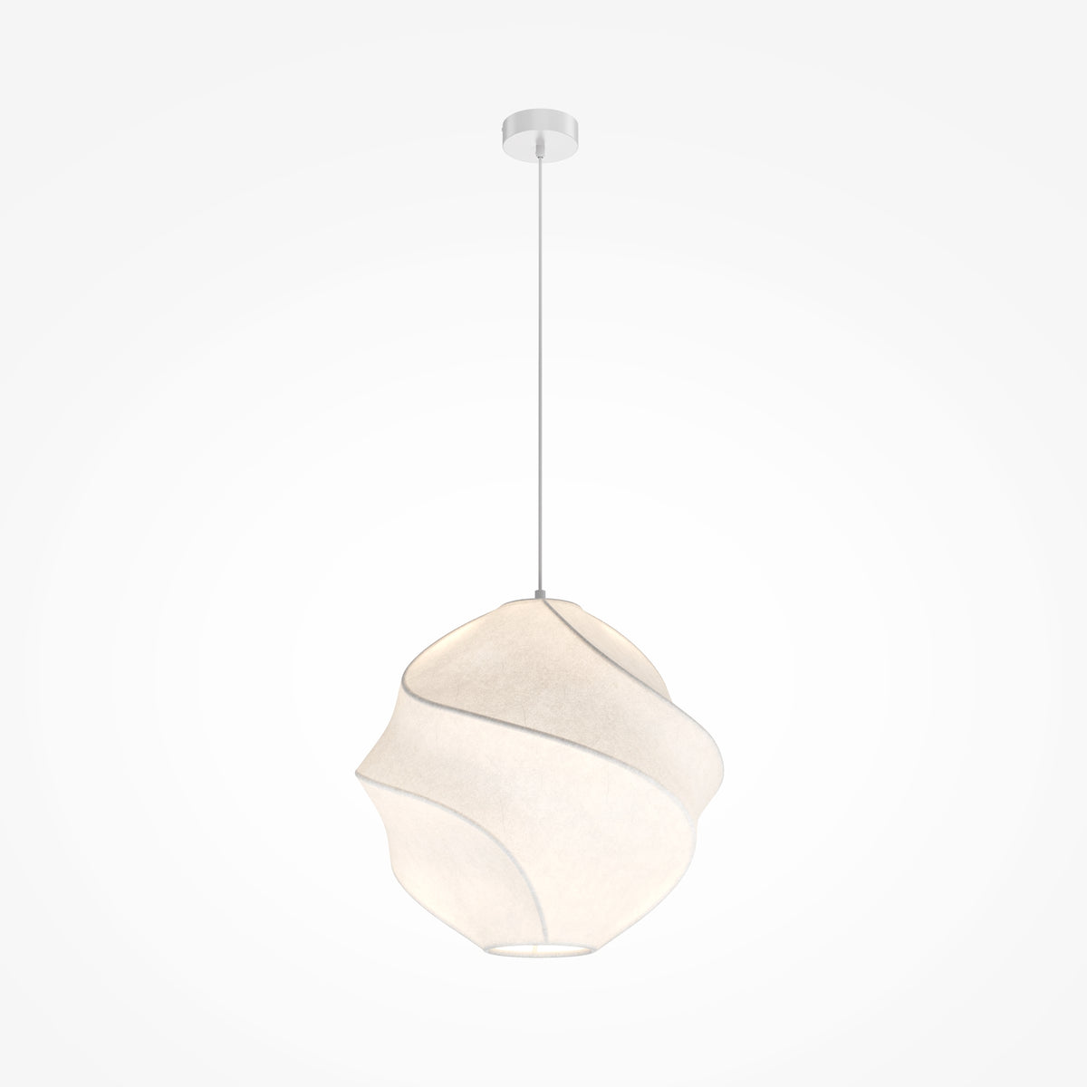 Lampada a sospensione Bloom - Maytoni - Bianco - MOD531PL-01W1