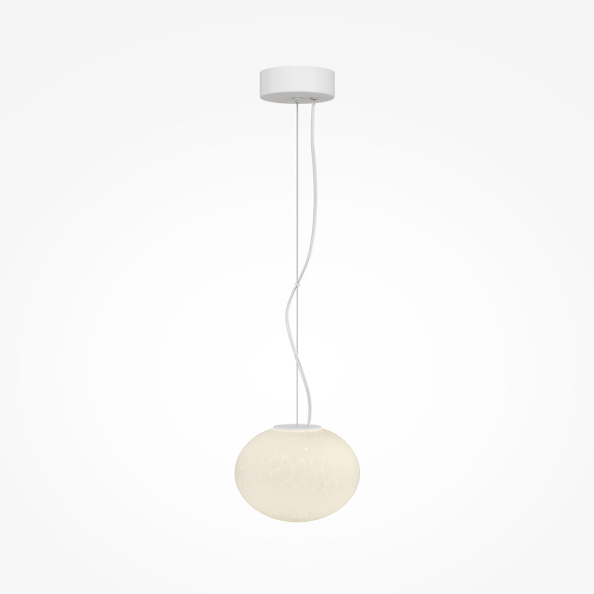 Lampada a sospensione Spume - Maytoni - Bianco - MOD542PL-L5WK