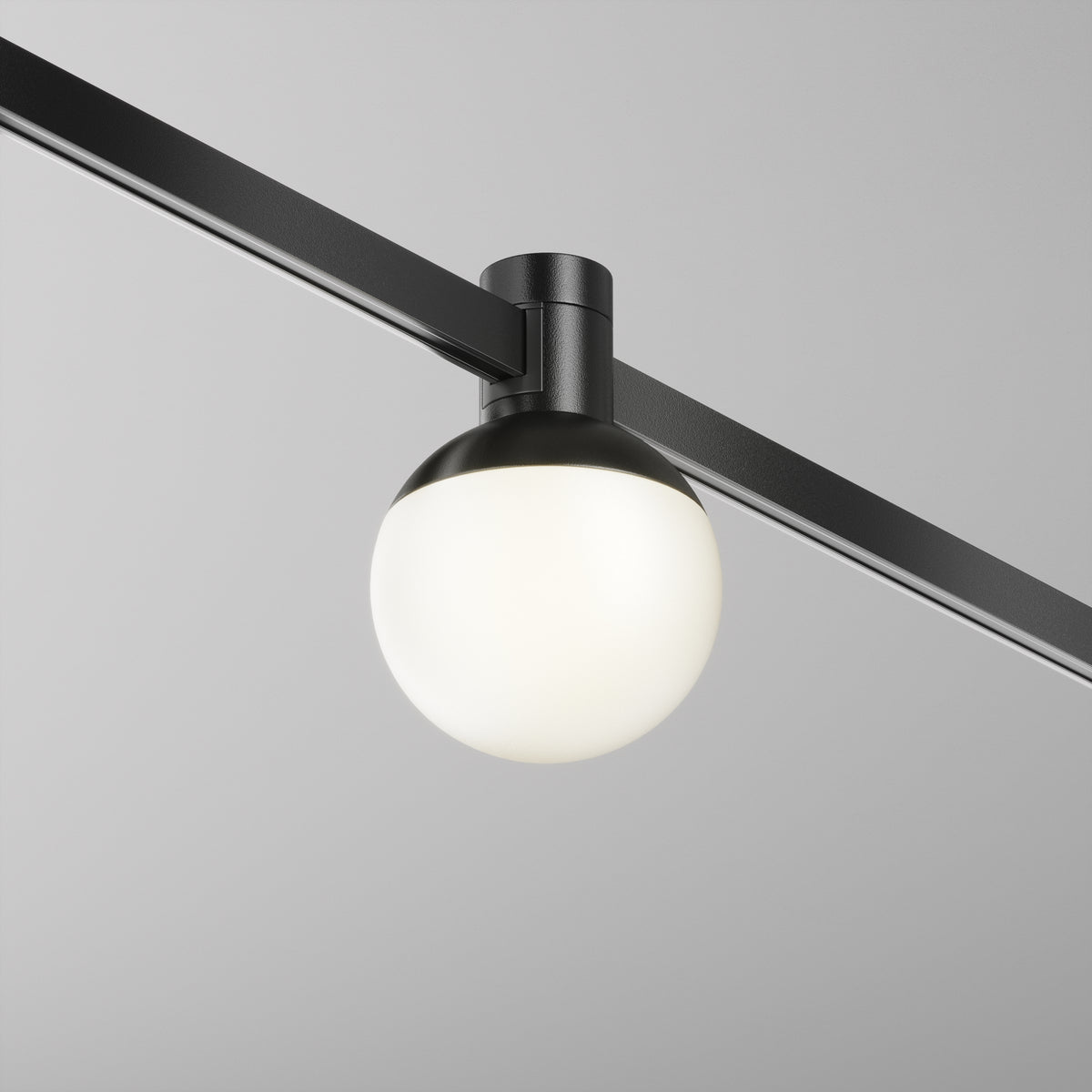 Faretto per binario Luna - Maytoni - Nero - TR149-1-5W3K-B-DE