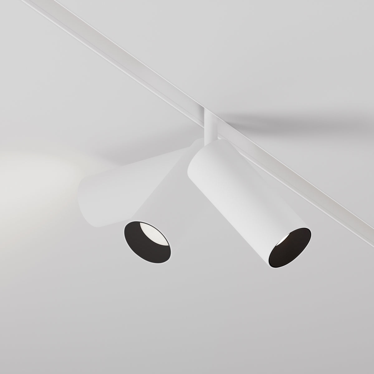 Faretto per binario Focus LED - Maytoni - Bianco - TR032-4-12WTW-S-DD2-W
