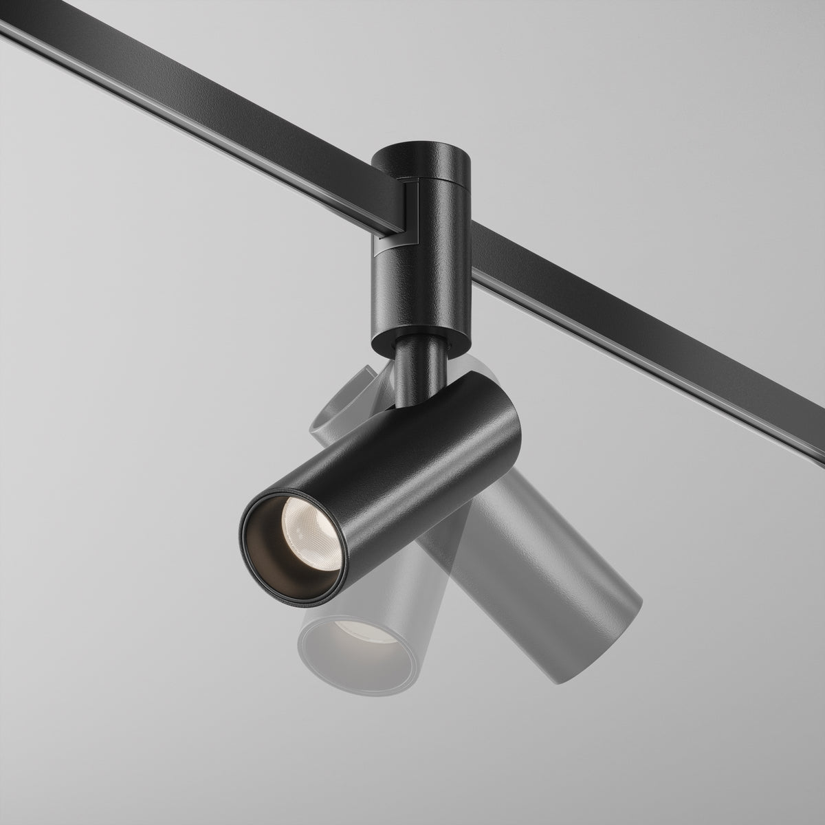 Faretto per binario Focus Led - Maytoni - Nero - TR144-1-5W3K-W-B-DE