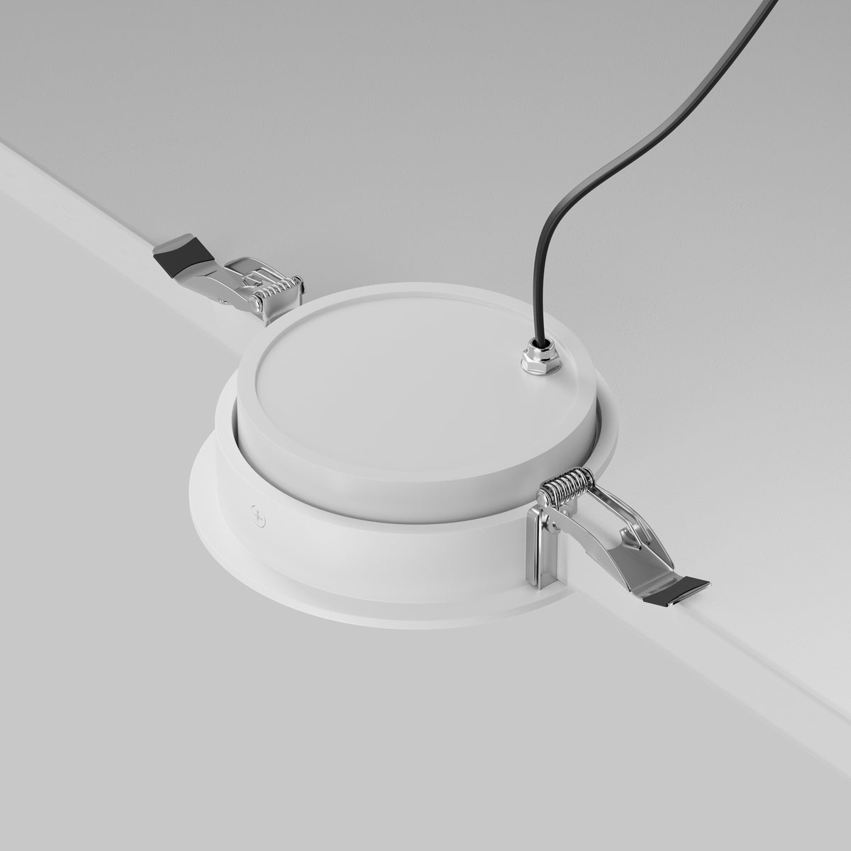 Faretto da incasso Lens - Maytoni - Bianco - DL105-12W3K-W