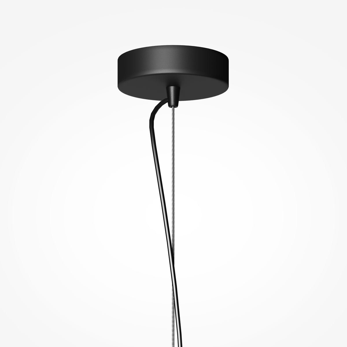 Lampada a sospensione Basic Texture - Maytoni - Nero - MOD461PL-01B