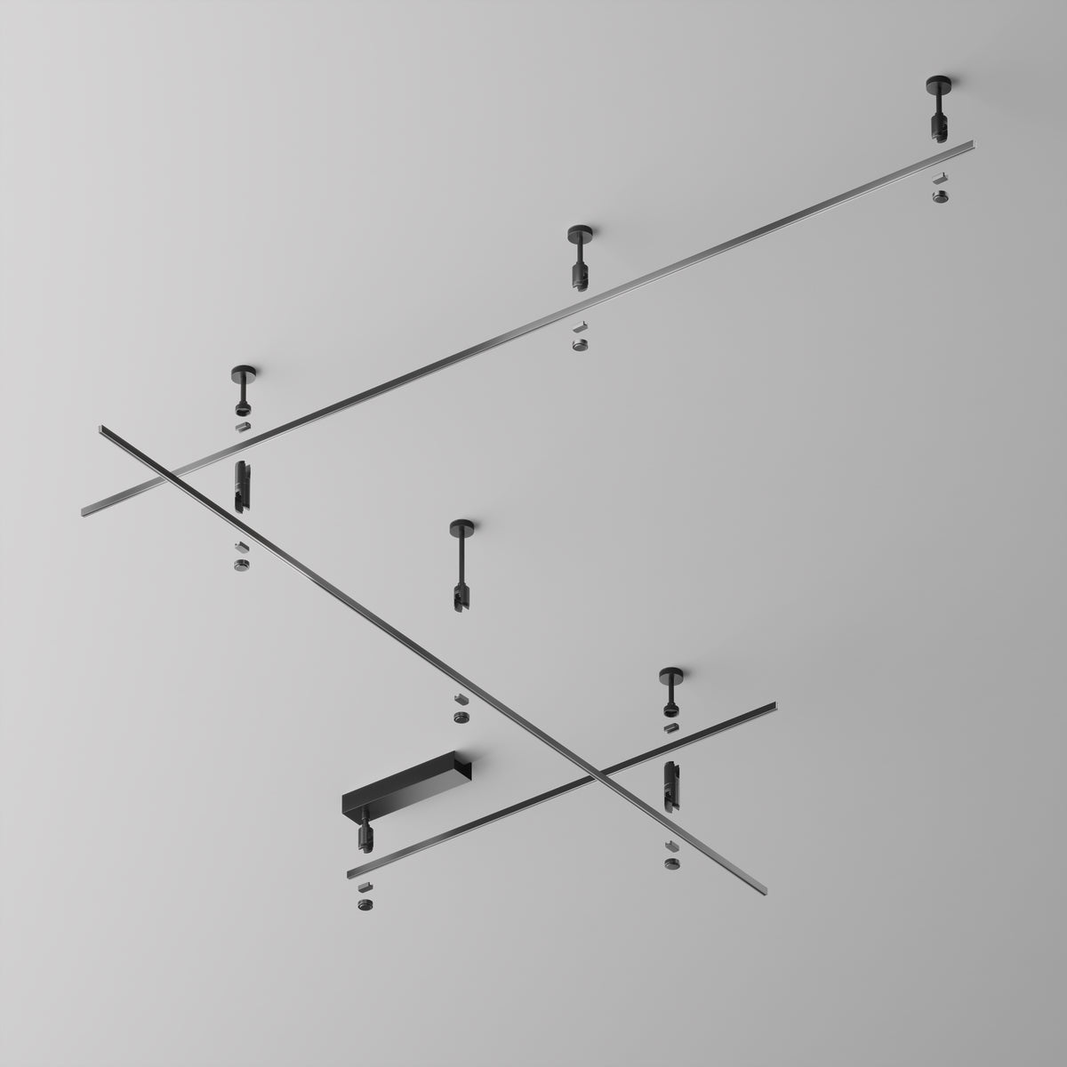 Binario Flarity - Maytoni - Nero - TRX154-112B
