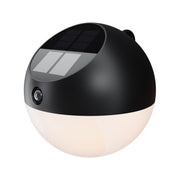 Lampada solare a sospensione da esterno Lactea - Maytoni - Nero - O147PL-L2BK