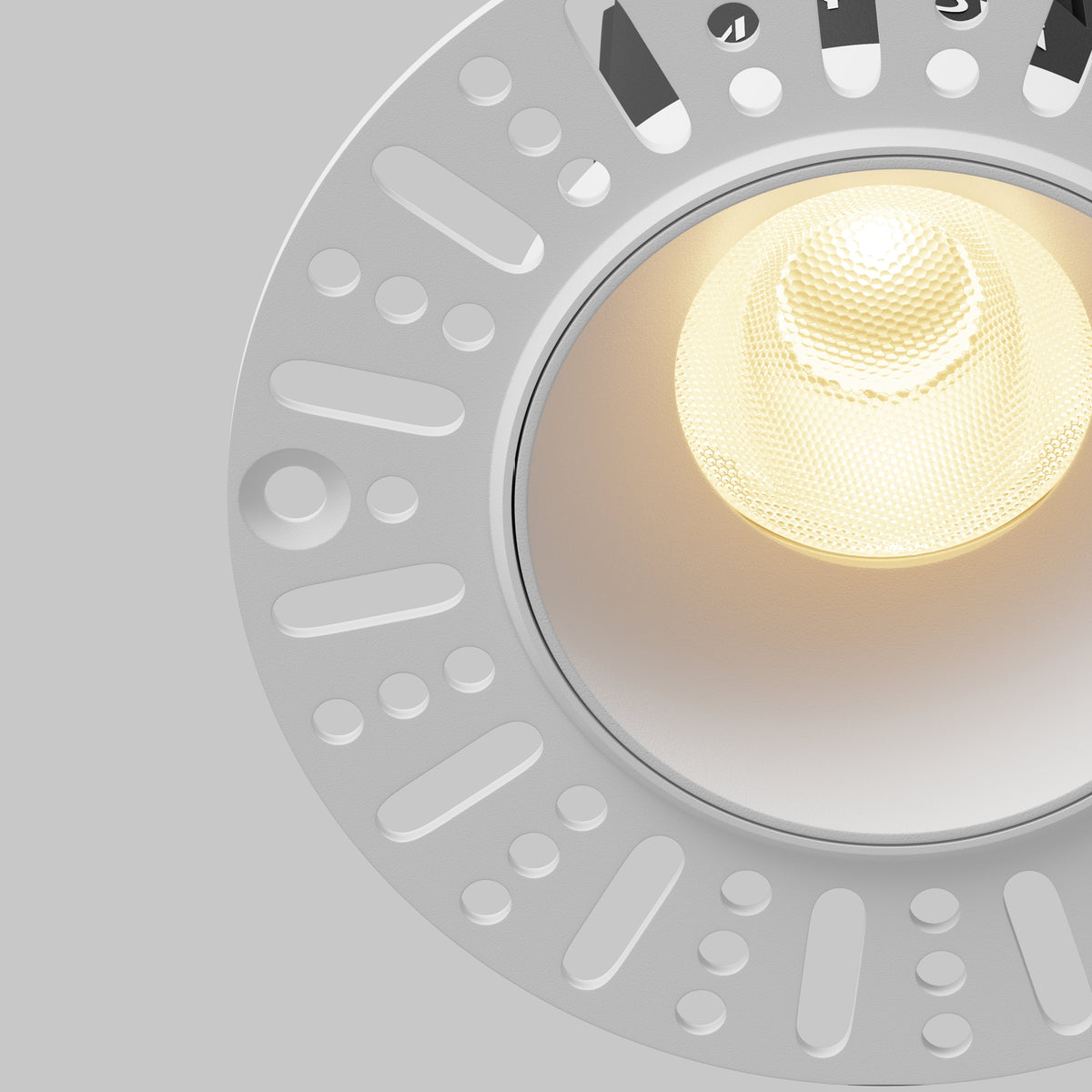 Faretto da incasso Dip - Maytoni - Bianco - DL119-10W-2.7K-TRS-W