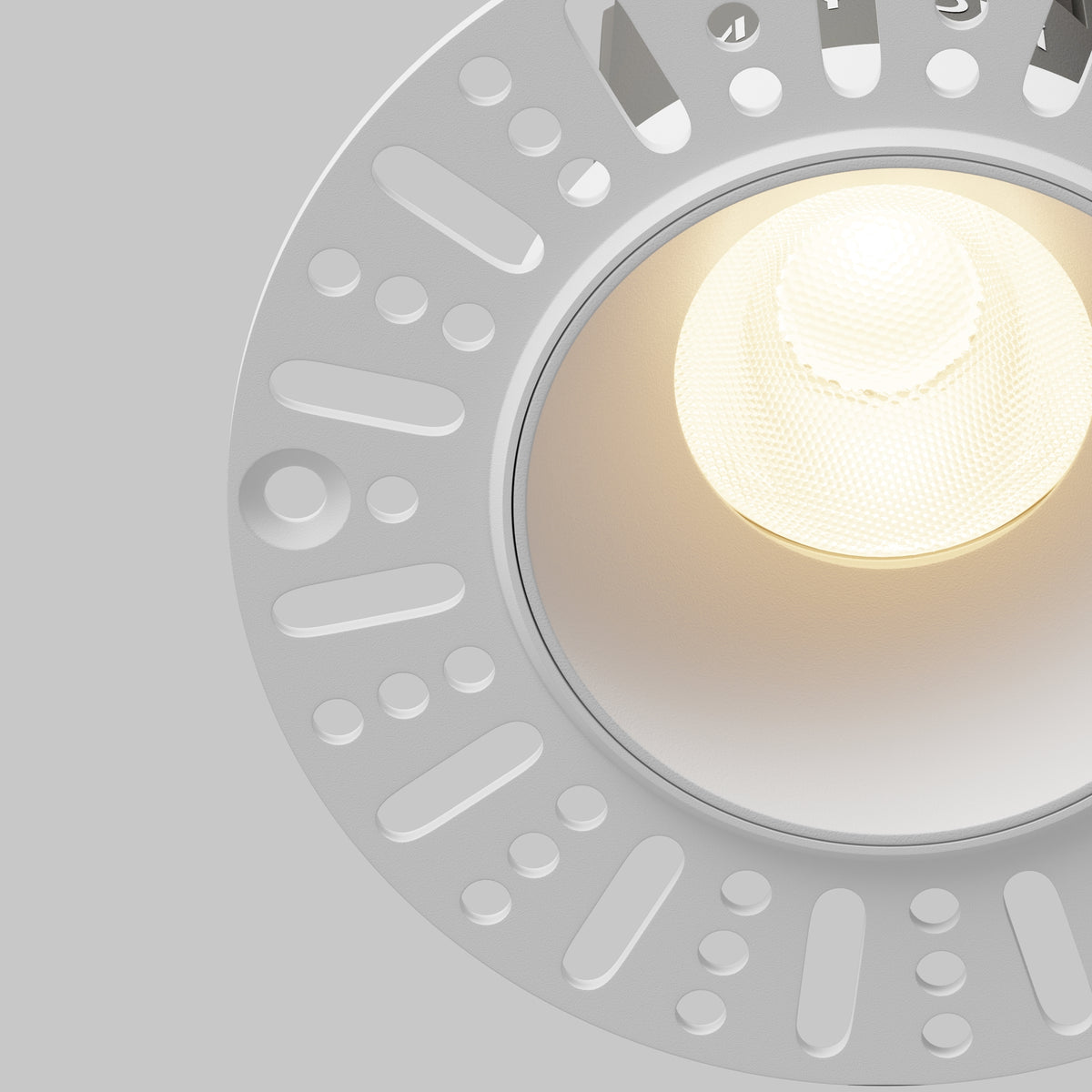 Faretto da incasso Dip - Maytoni - Bianco - DL119-10W-3K-TRS-W