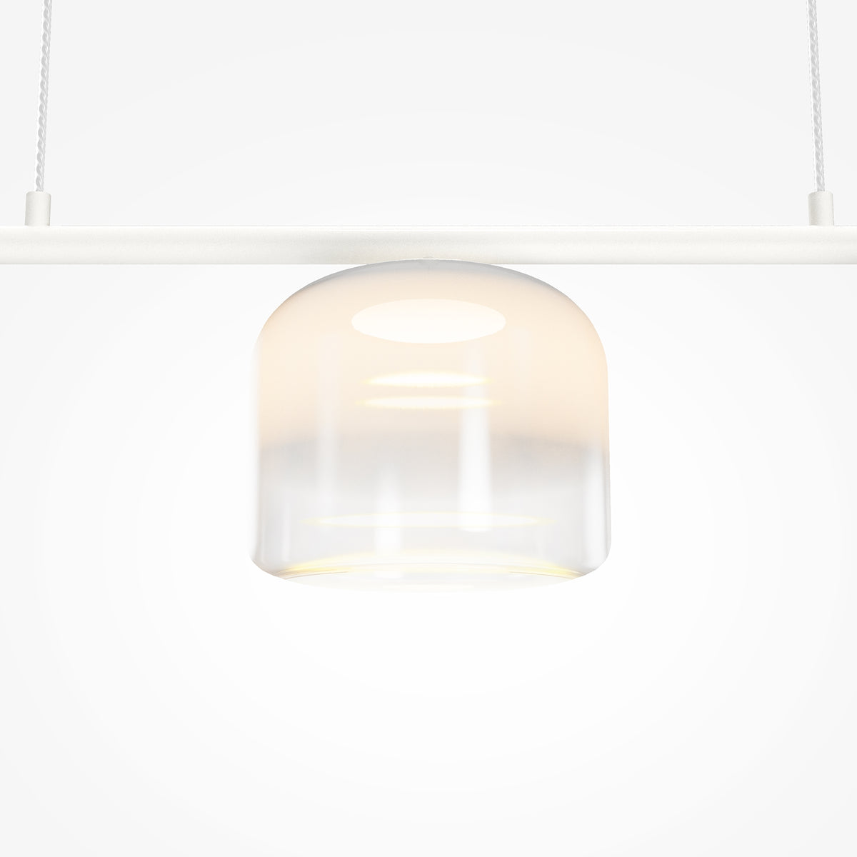 Lampada a sospensione Spirito - Maytoni - Bianco - MOD286PL-L12W3K