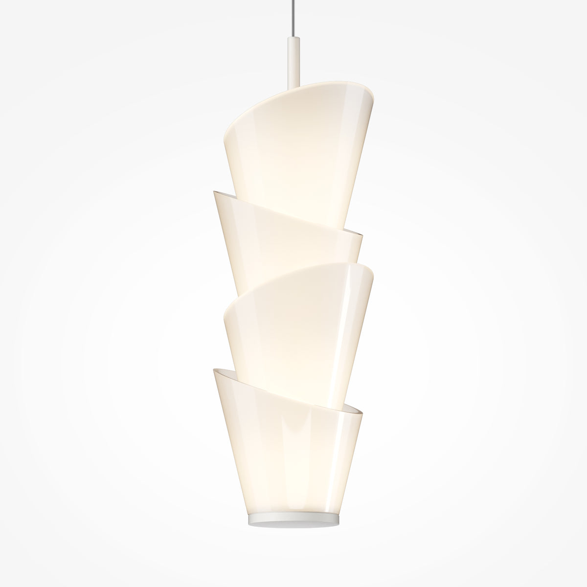 Lampada a sospensione Seoul - Maytoni - Bianco - MOD374PL-L28W3K