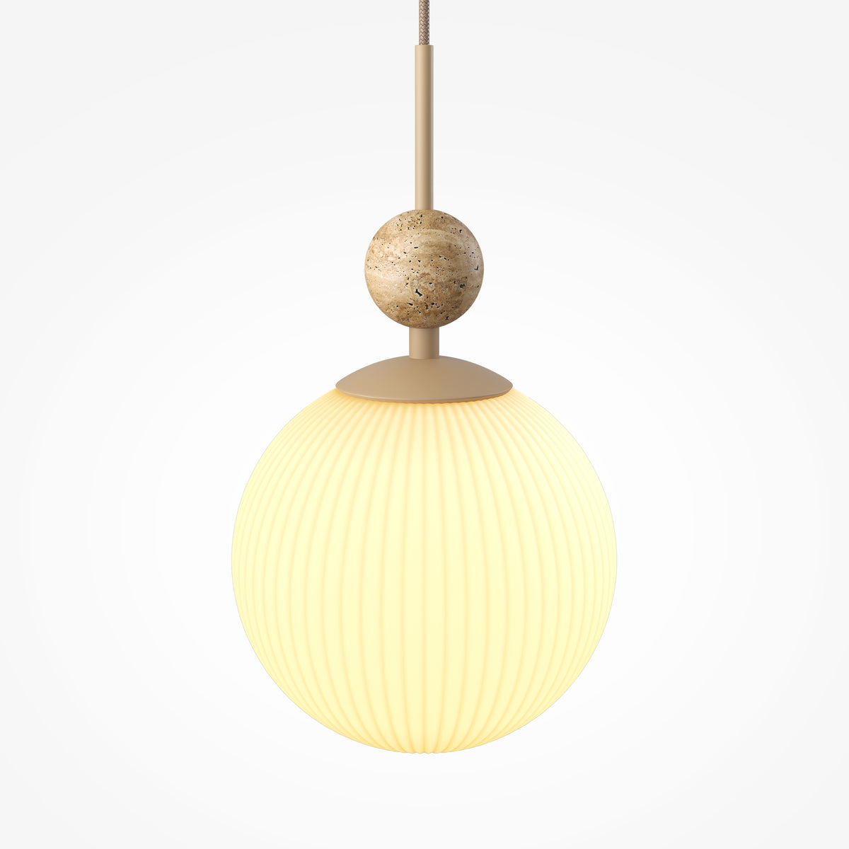 Lampada a sospensione Tavo - Maytoni - Beige - MOD453PL-01BG