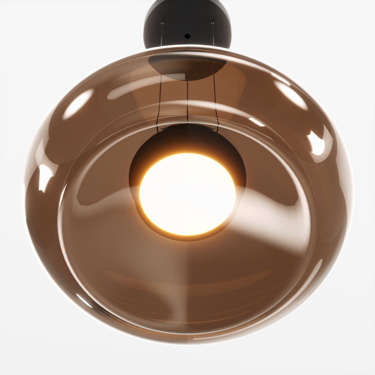Lampada a sospensione Bassa - Maytoni - Nero - MOD501PL-L20BK1