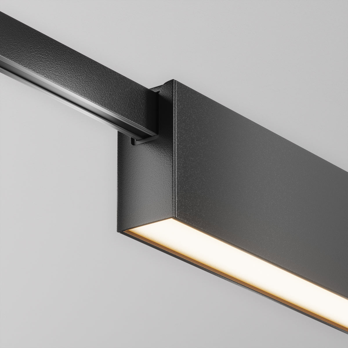 Faretto per binario Basis - Maytoni - Nero - TR151-1-12W3K-B-DE