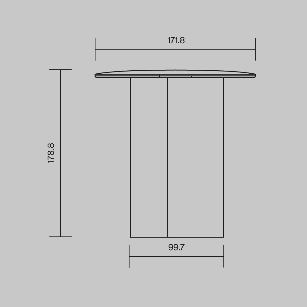 Lampada da tavolo ricaricabile Asym - Maytoni - Beige - MOD510TL-L1,5BGK