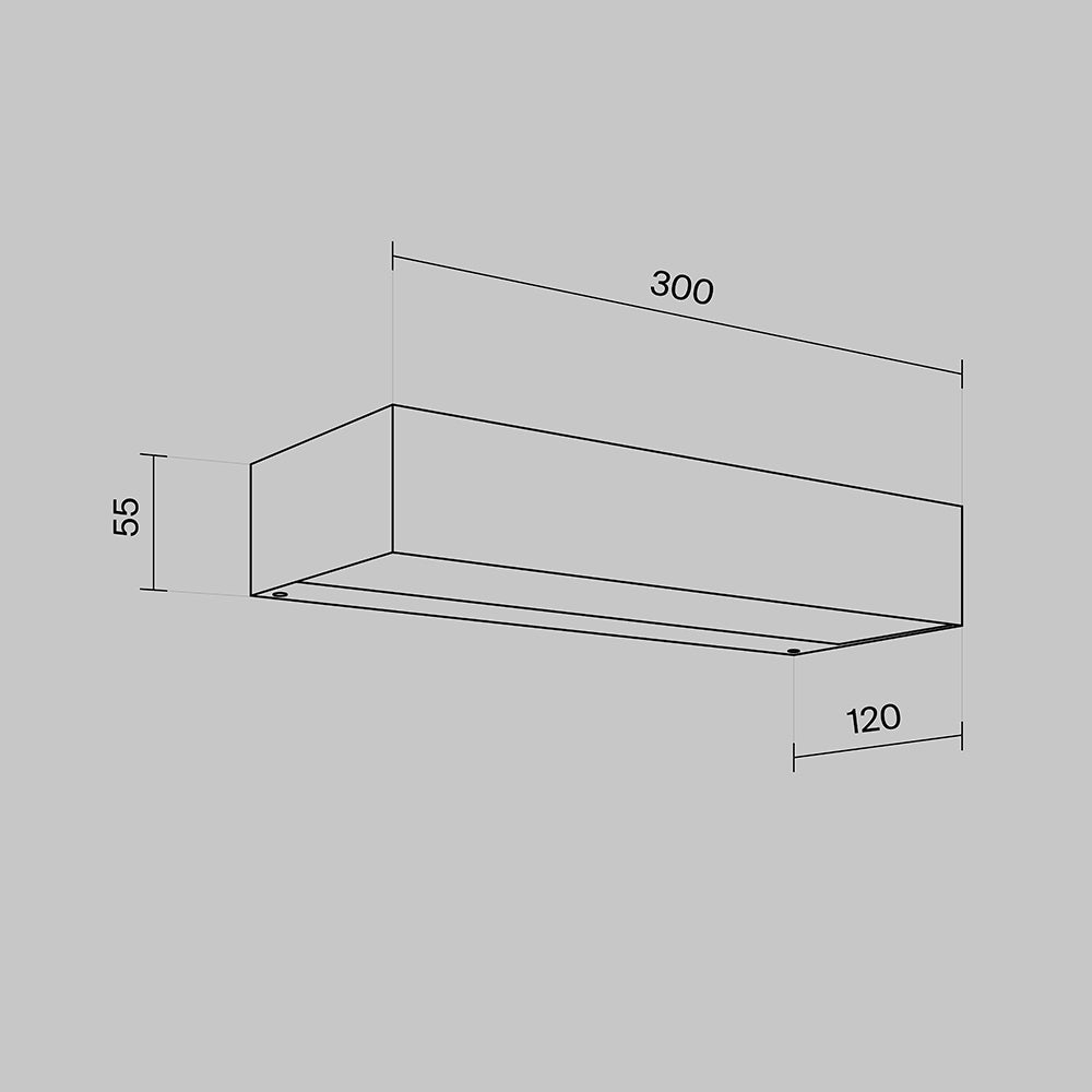 Lampada a muro Lot - Maytoni - Bianco - O428WL-L10W3K