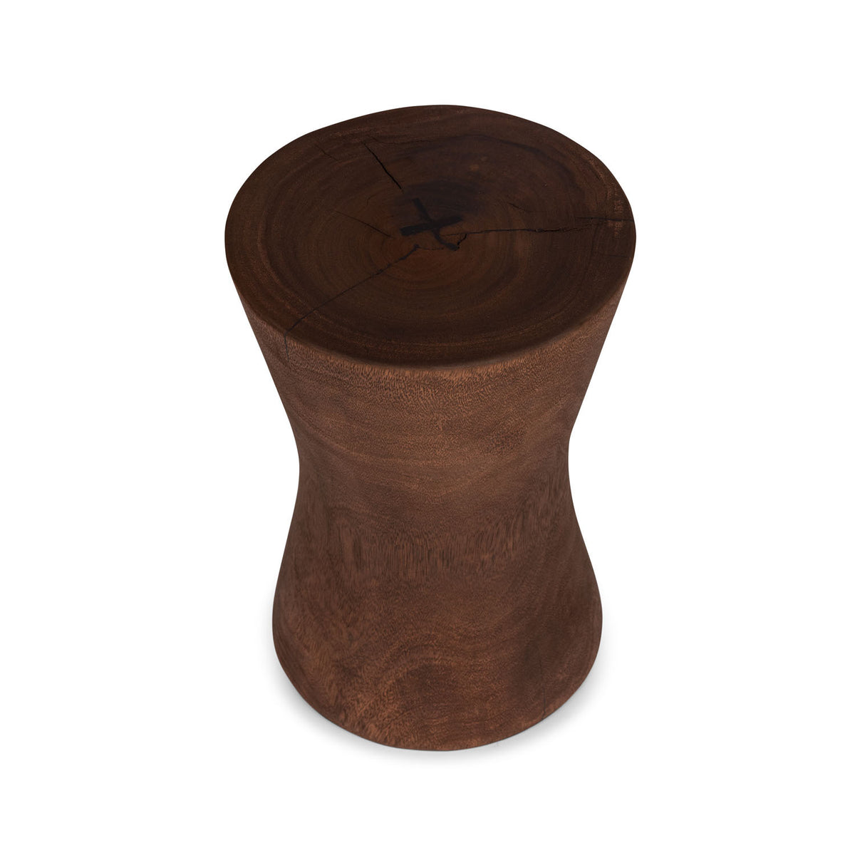 Tavolino in legno massello Stool S.A.S. 002 - Dark Brown