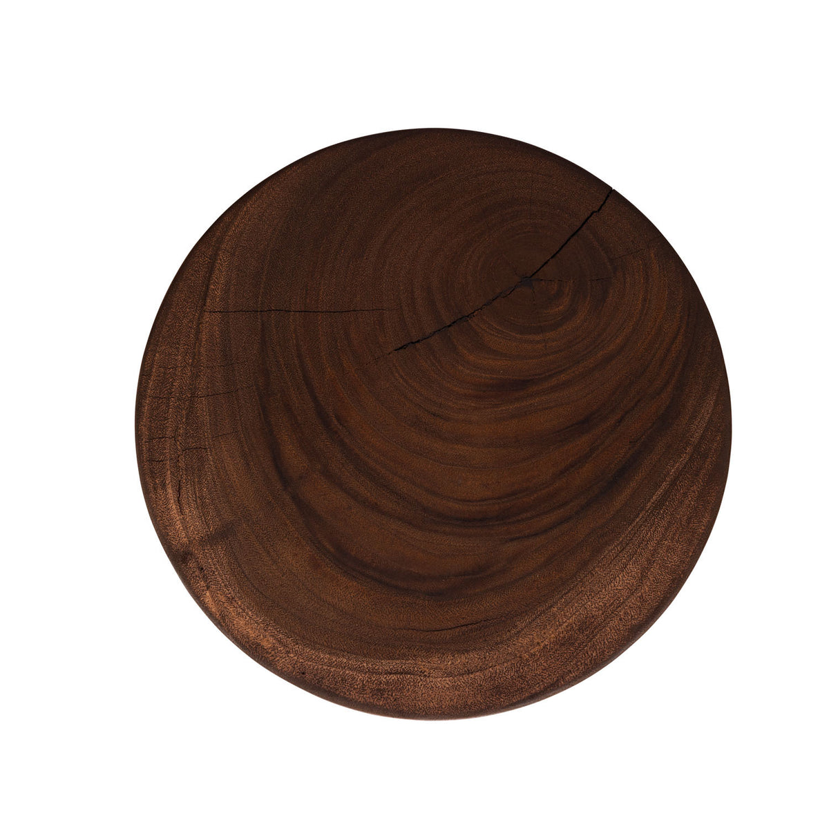 Tavolino in legno massello Stool S.A.S. 004 - Dark Brown