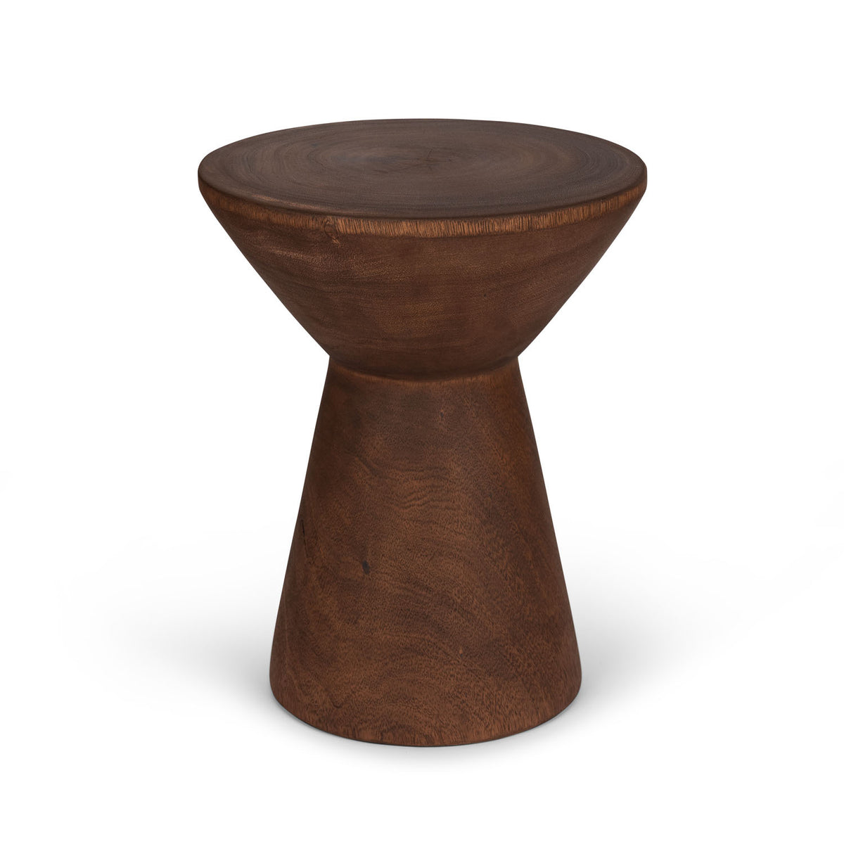 Tavolino in legno massello Stool S.A.S. 006 - Dark Brown