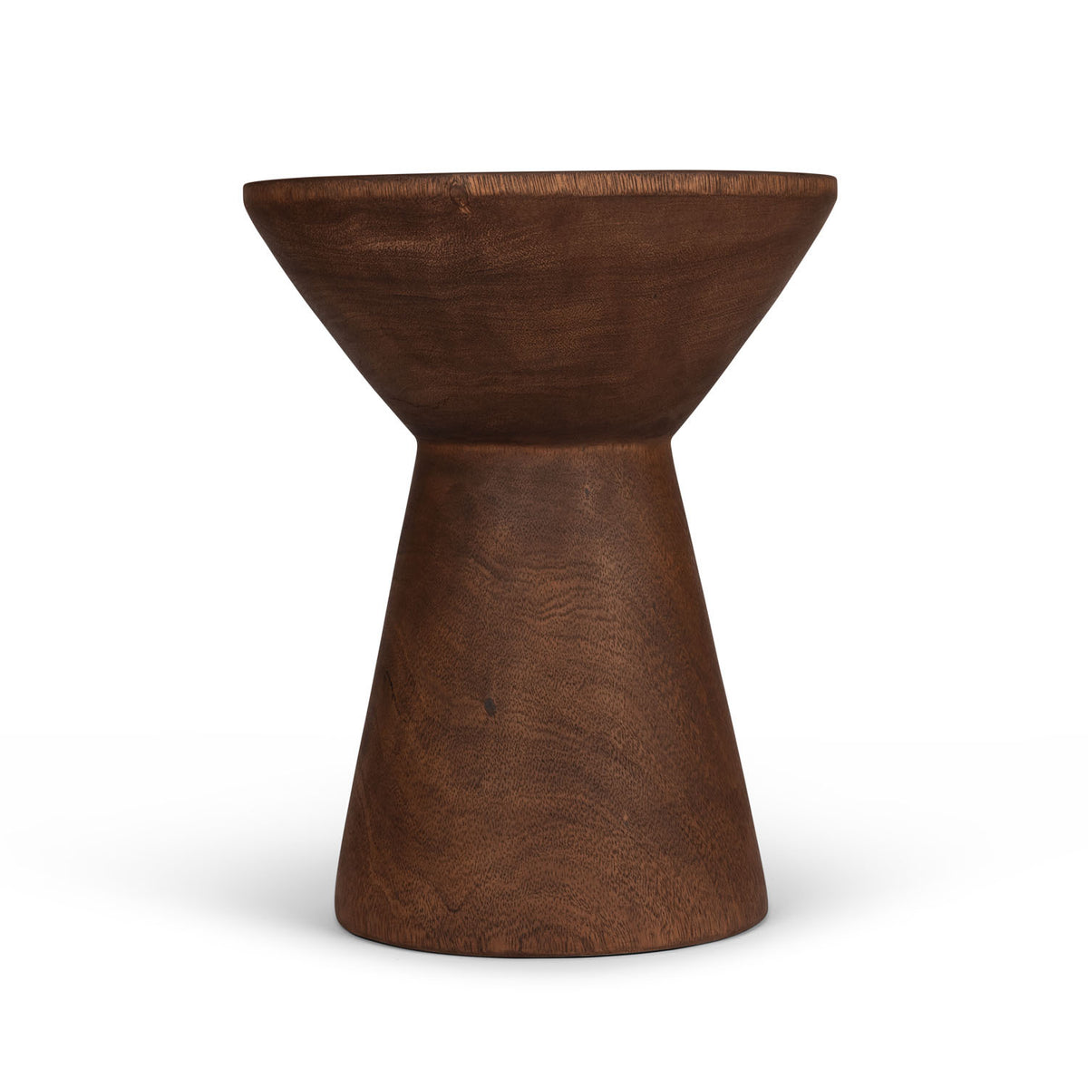 Tavolino in legno massello Stool S.A.S. 006 - Dark Brown