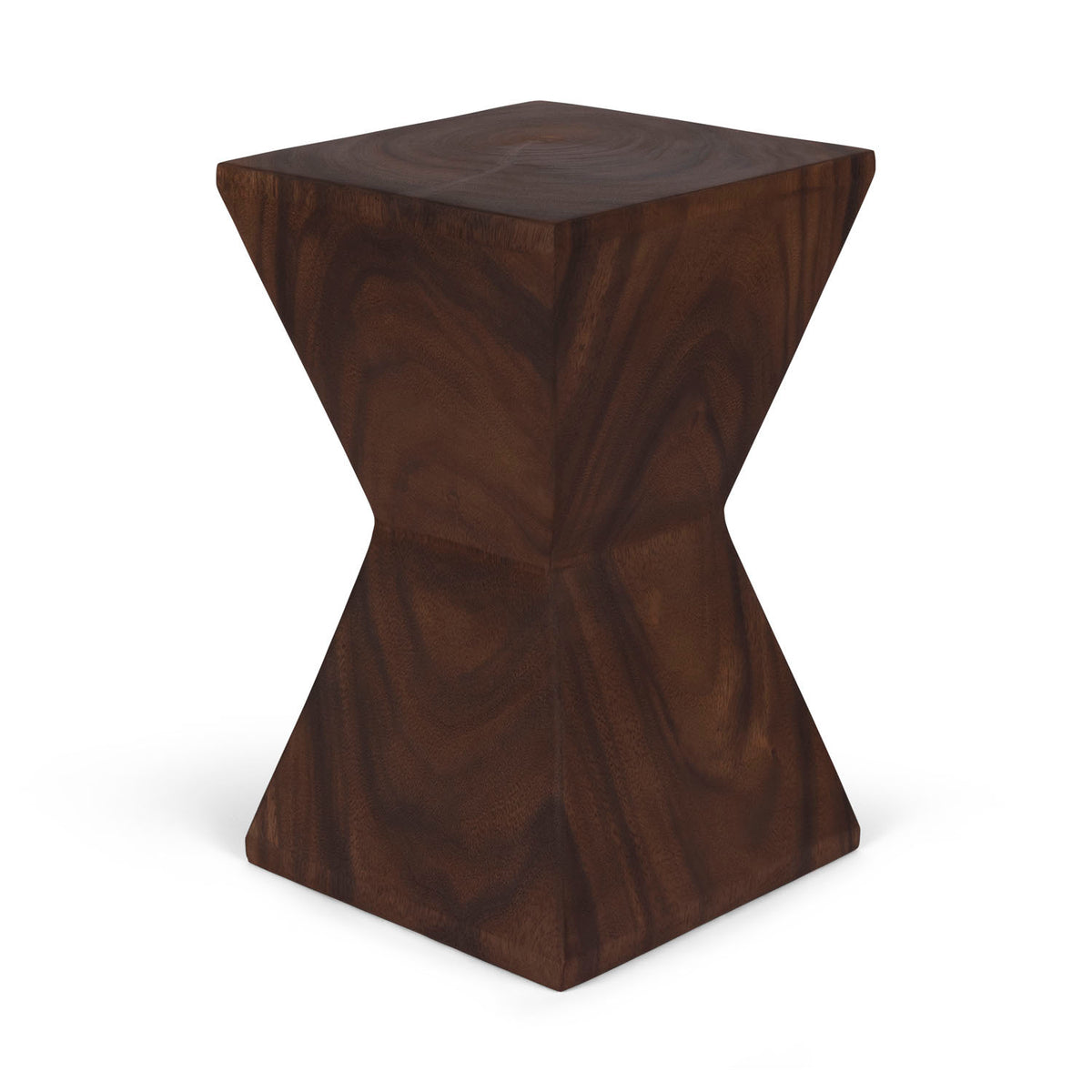 Tavolino in legno massello Stool S.A.S. 009 - Dark Brown