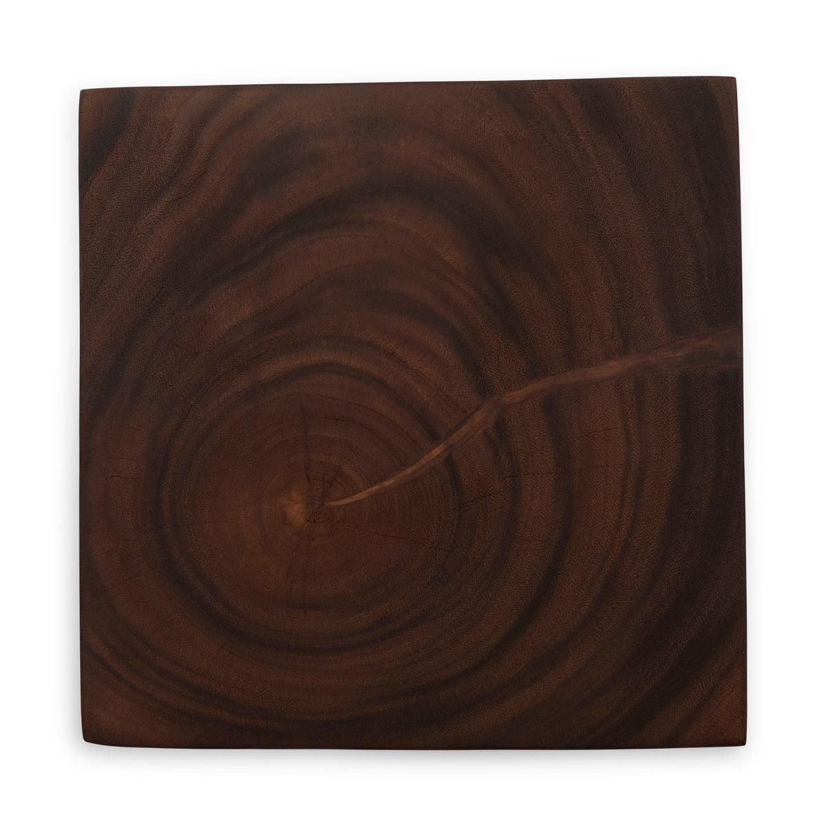 Tavolino in legno massello Stool S.A.S. 009 - Dark Brown
